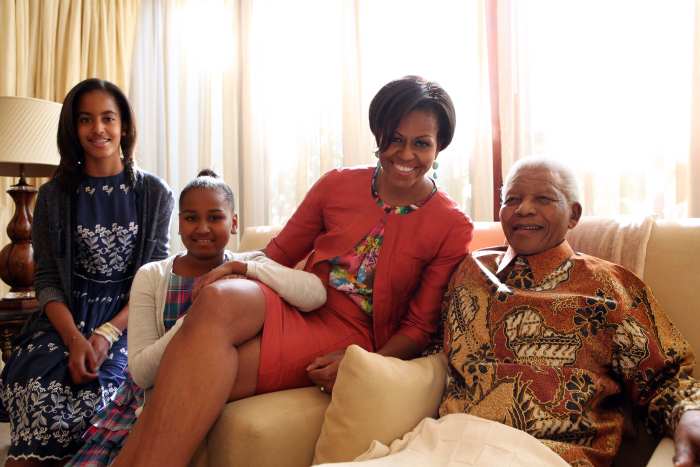 Michelle Obama-Nelson Mandela